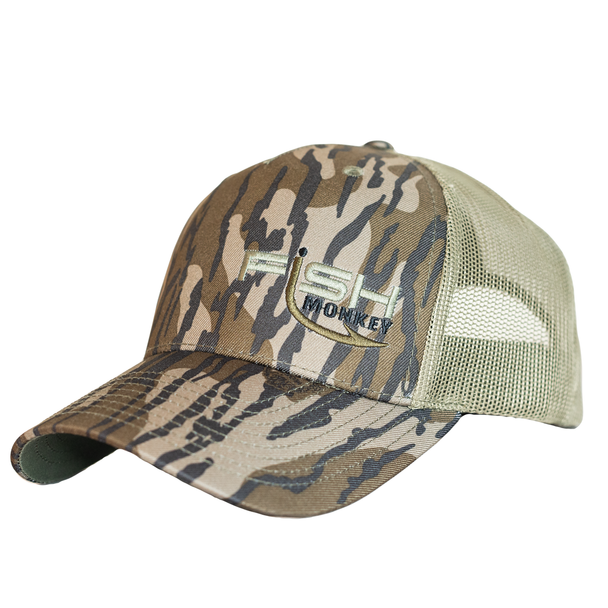 Retro Fishing Mann\'s Bait Richardson 112 Trucker Snapback Outdoor Gear Hat Cap Richardson 112 Hat Structured Classic Trucker Snapback Cap  main image 4