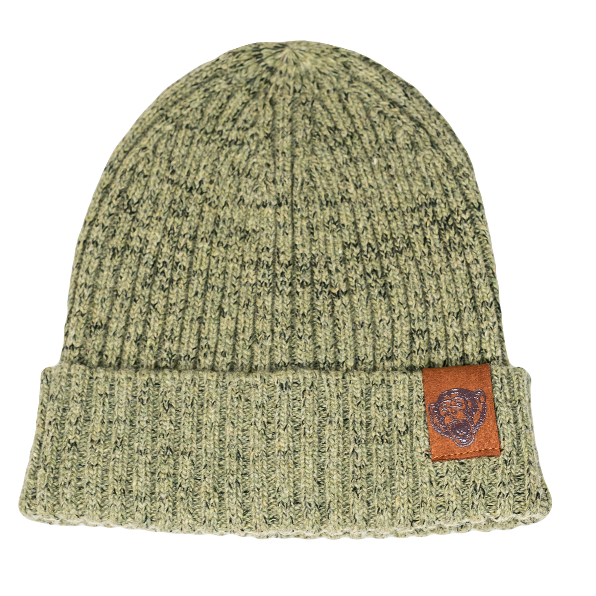 Wooly Head Ribbed Wool Beanie – Heavyweight Cold Weather Hat