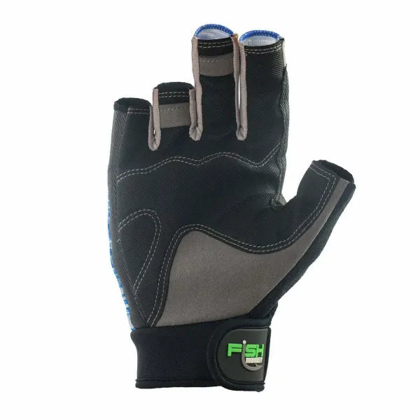 best lure fishing gloves Fish Monkey The Crusher Jigging Glove - Blue Water Camo