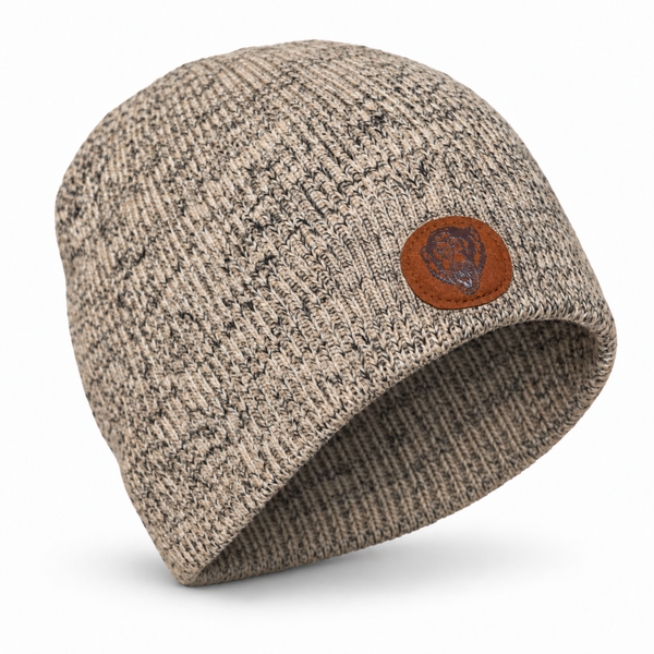 WOOLY HEAD Jersey Knit Wool Beanie