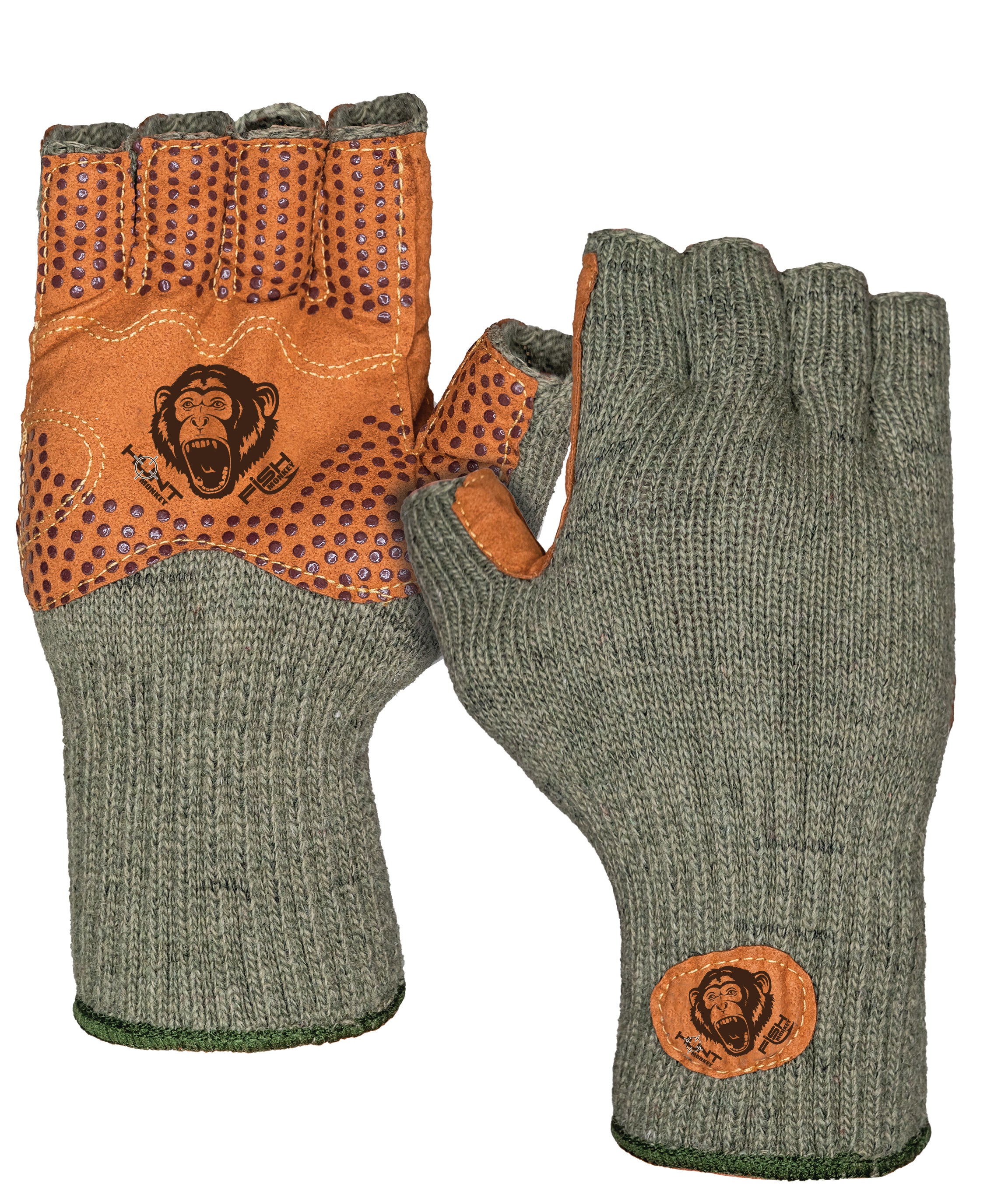 fish monkey handschuhe Fish Monkey Wooly Half-Finger Gloves