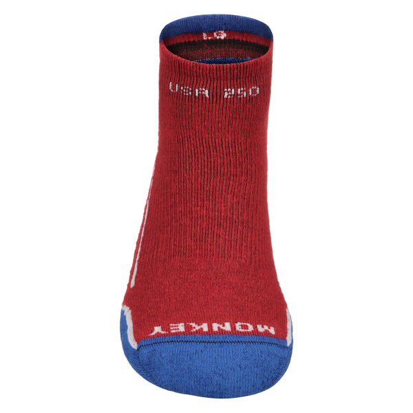 Guide Series No-Show Merino Cushioned Socks