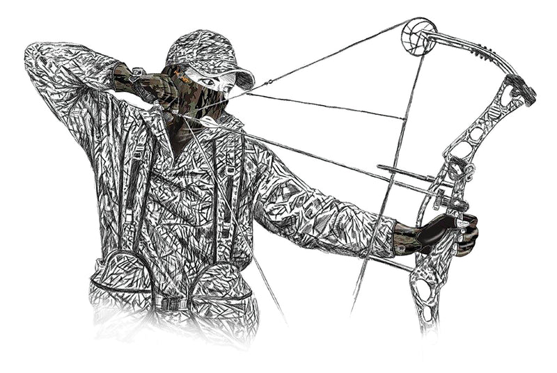 Sneaky Pete Exposed-Finger Bow Hunting Glove