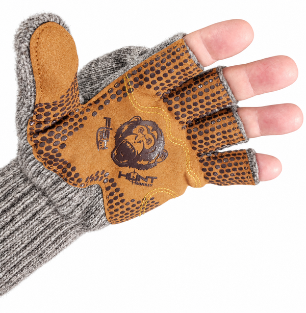 Wooly Long Convertible Cold-Weather Mitten Glove