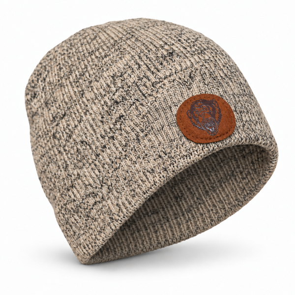 WOOLY HEAD Jersey Knit Wool Beanie