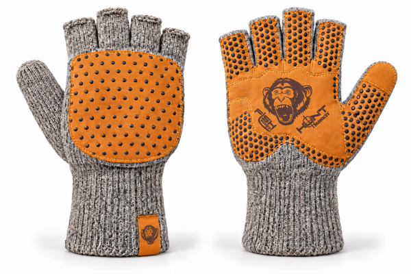 Wooly Long Convertible Cold-Weather Mitten Glove