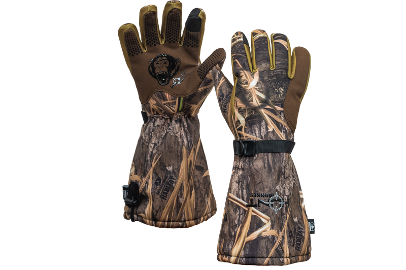 “Duck Pond Decoy Glove in Mossy Oak Shadow Grass Habitat camo" 